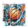 Basketball 20oz Skinny Tumbler