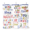 Think Positive 20oz Skinny Tumbler