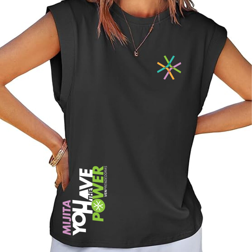Venprendedoras Cap Sleeve Tee - Image 2