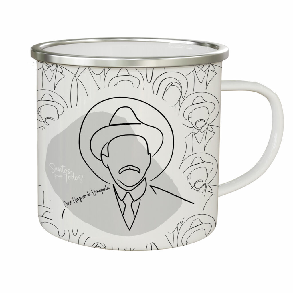Enamel Mug – José Gregorio – Abstract Edition