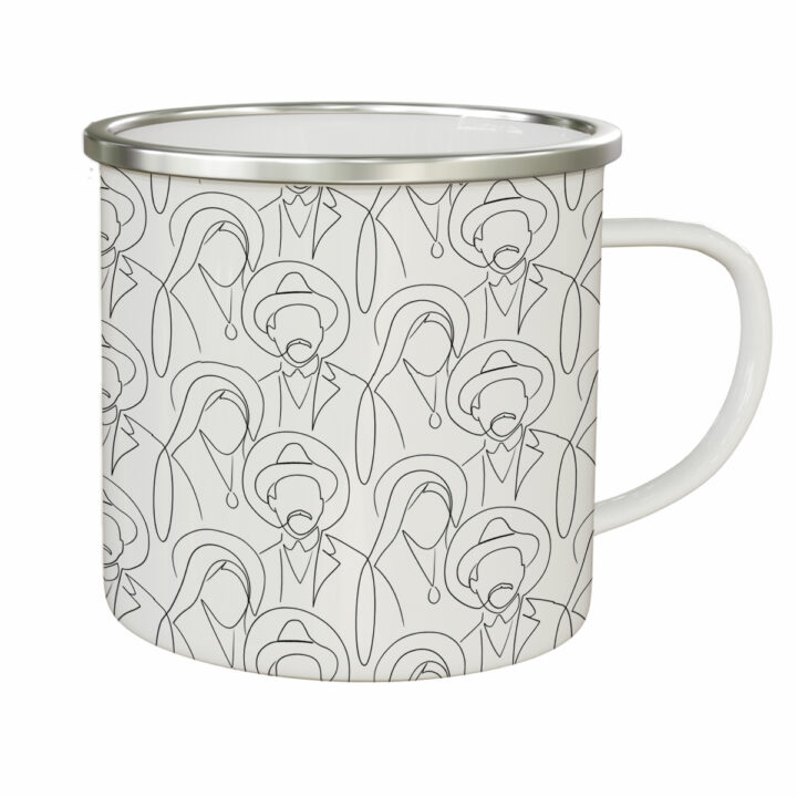 Enamel Mug – Pattern Edition – Abstract Edition