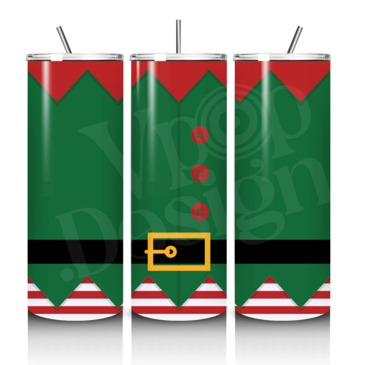 ELF Christmas 20oz Skinny Tumbler