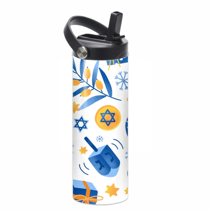 HANUKKAH 20oz Handle Tumbler